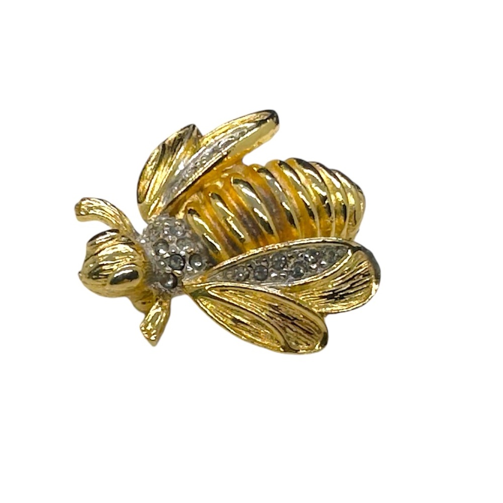 Vintage Kenneth J Lane Bee Brooch - image 4